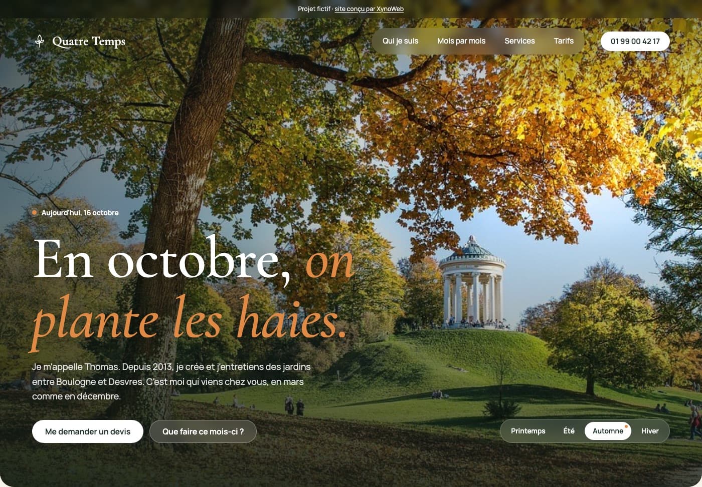 Site Quatre Temps